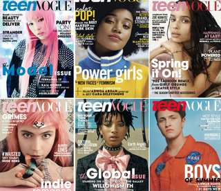 Teen Vogue, Dec/Jan 2016 - June/July 2016